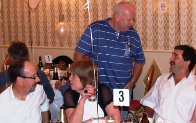 L-R: Alan and Sandra Thomas, Warwick Nolan and Tony Gleeson.